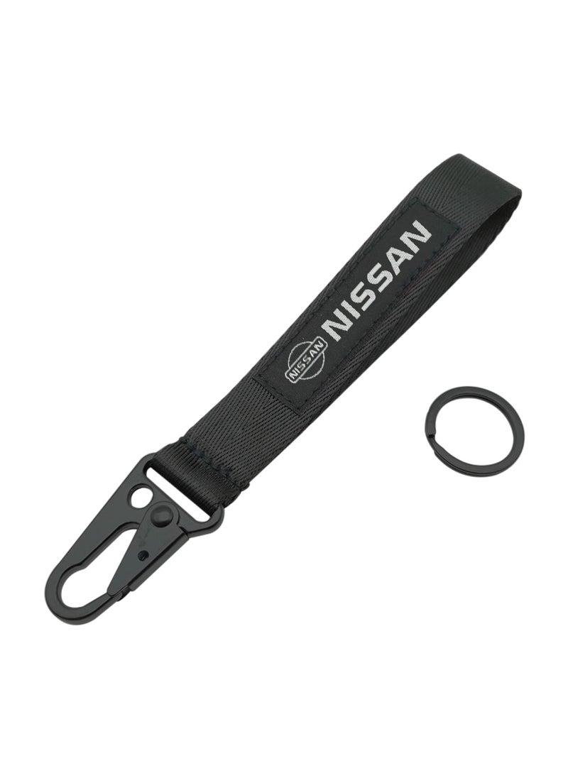 Nissan Premium Type Fabric Strap Keychain,Car Key Chain, Home Keychain NISSAN  - Image 2