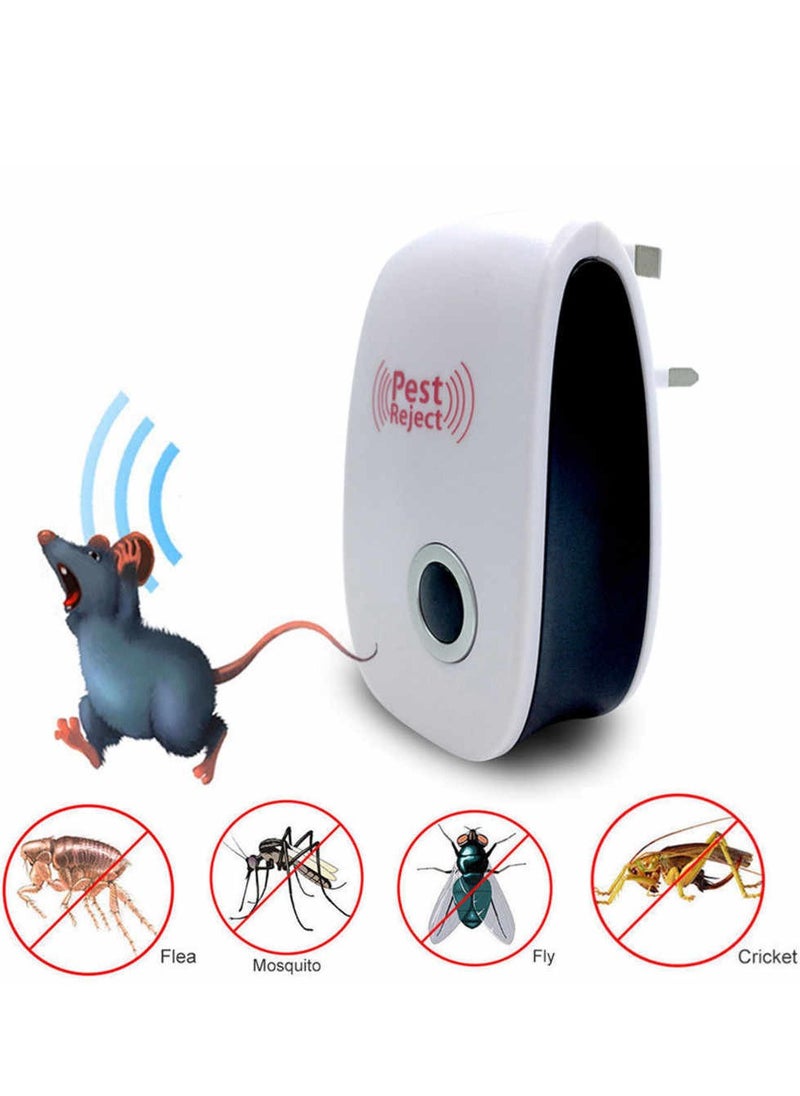 CATANES 2 Pack Of Ultrasonic Pest Repeller Plug in Insects Electronic Pest Repellent Rodent Repellent Indoor Pest Control for Home Kitchen Office With 6 Months Warranty  - Image 5