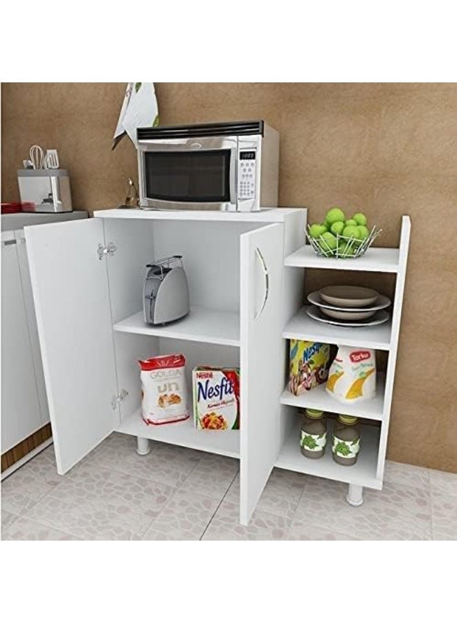 Ifurniture Food Storage Unit (White) - Image 3