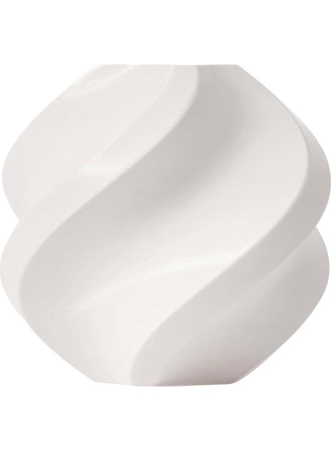 Bambu Lab 3D Printer Filament PLA Basic-Jade White- with Bambu Reusable Spool Jade White - Image 1