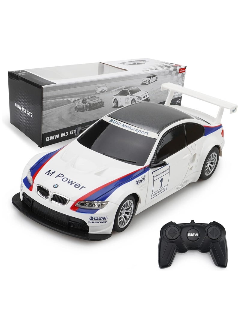 RASTAR Remote Control car 1:24 Scale BMW official Licensed 2.4GHZ Remote Control Included Unisex, White Perfect gift for boys  - Image 1