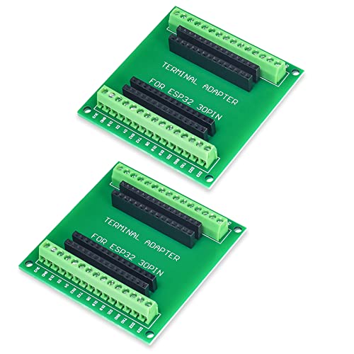 KeeYees 2pcs ESP32 Breakout Board Shield GPIO 1 into 2 for 30PIN ESP32 Development Board - Image 1