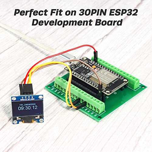 KeeYees 2pcs ESP32 Breakout Board Shield GPIO 1 into 2 for 30PIN ESP32 Development Board - Image 2