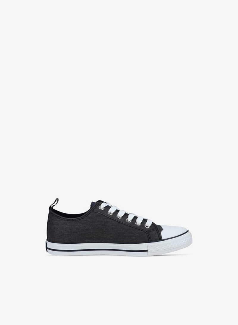 GAP Boys' Logo Deail Sneakers with Lace-Up Closure - HOUSTON II - Image 1