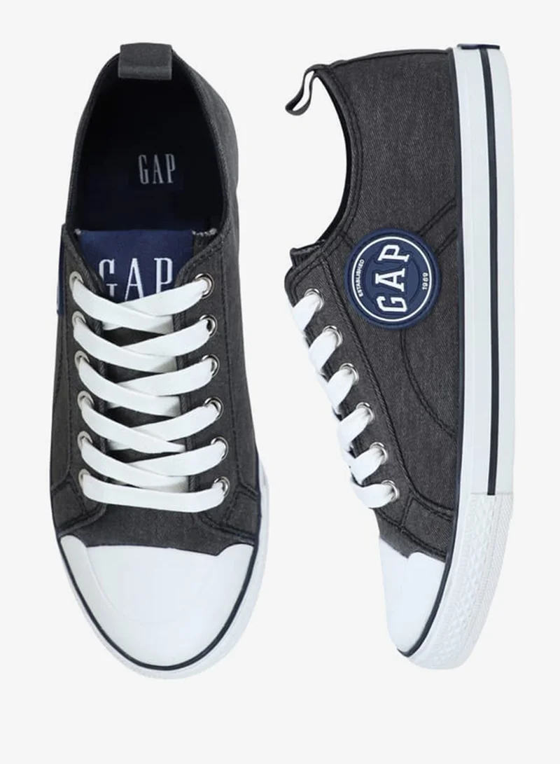 GAP Boys' Logo Deail Sneakers with Lace-Up Closure - HOUSTON II