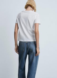 MANGO Essential V-Neck T-Shirt  - Image 2