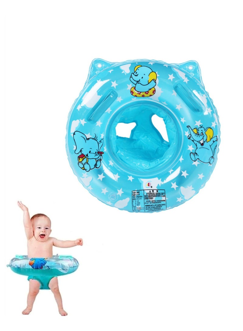 INSIJAM Baby Pool Float Baby Swimming Float Ring Inflatable Swimming Ring with Float Seat for 6-36 Months Children - Image 1