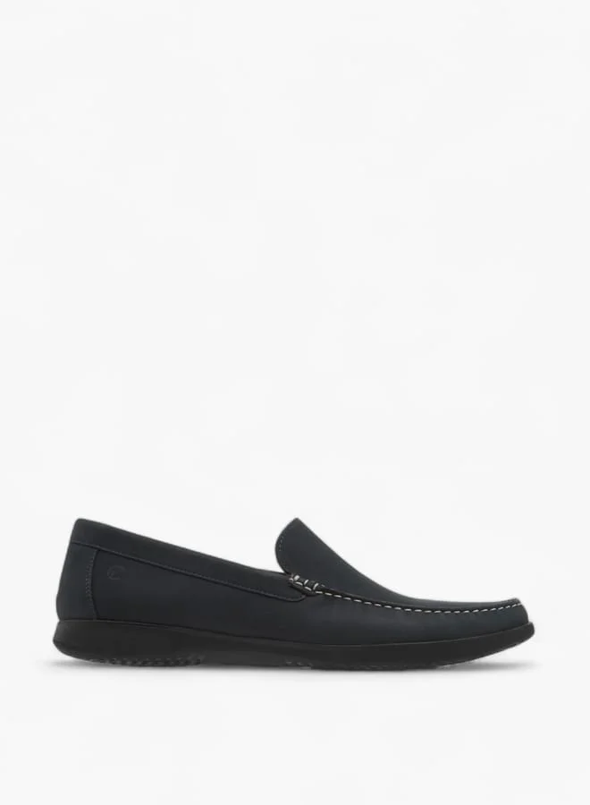 Le Confort Mens Solid Slip-On Moccasins
