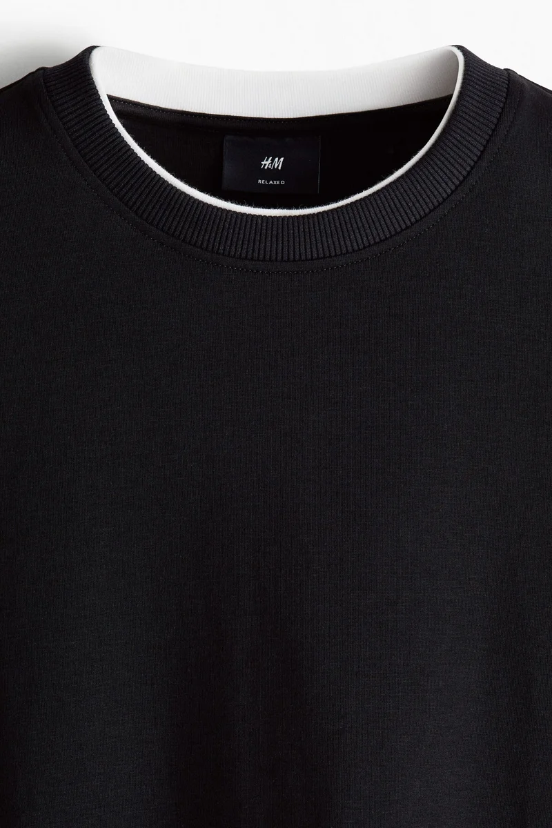 H&M  Relaxed Fit Boxy T-shirt for Men | Best Price UAE