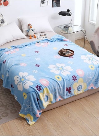 Sky Blue Floral