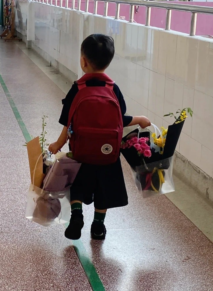 كونفرس 【موسم المدرسة】حقيبة مدرسية صغيرة للأطفال حقيبة مدرسية - Image 3