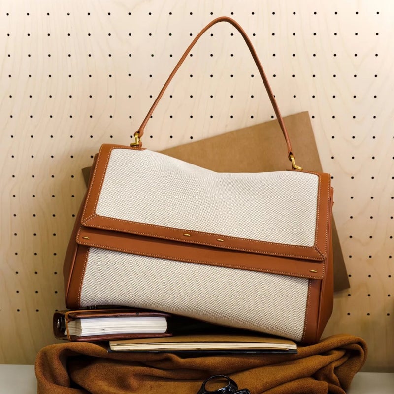 Women's Canvas Tote Bag with Large Capacity - Image 1