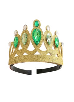New Birthday Gift Children's Crown Hairband Green