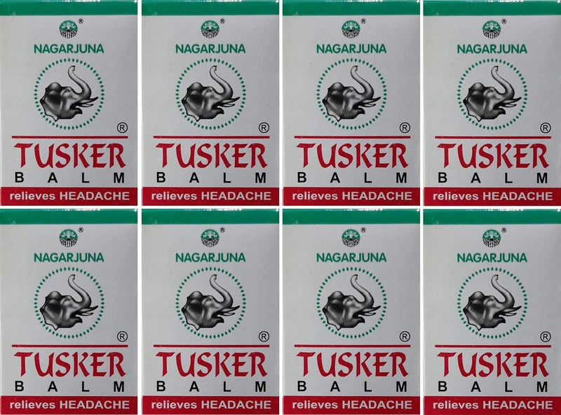 nagarjuna Tusker Balm Pack Of 8 x 10g - Image 1