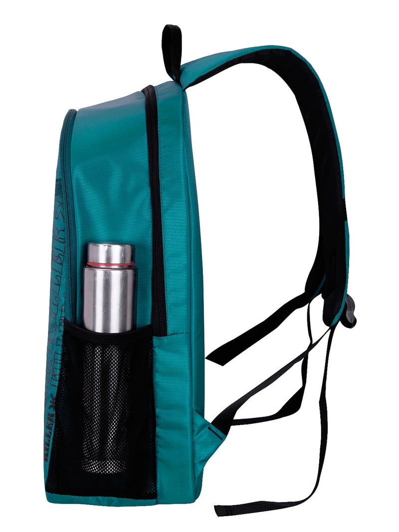 KILLER Casual Backpack Access 33 Ltr Polyester Casual Backpack Bag (T.GREEN) - Image 4