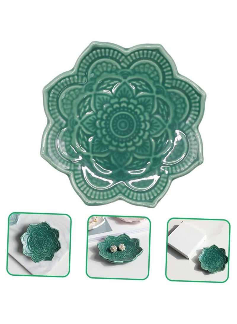 Jewelry Tray Decorative Trinket Desktop Jewelry Holder Ring Dish  - Image 4