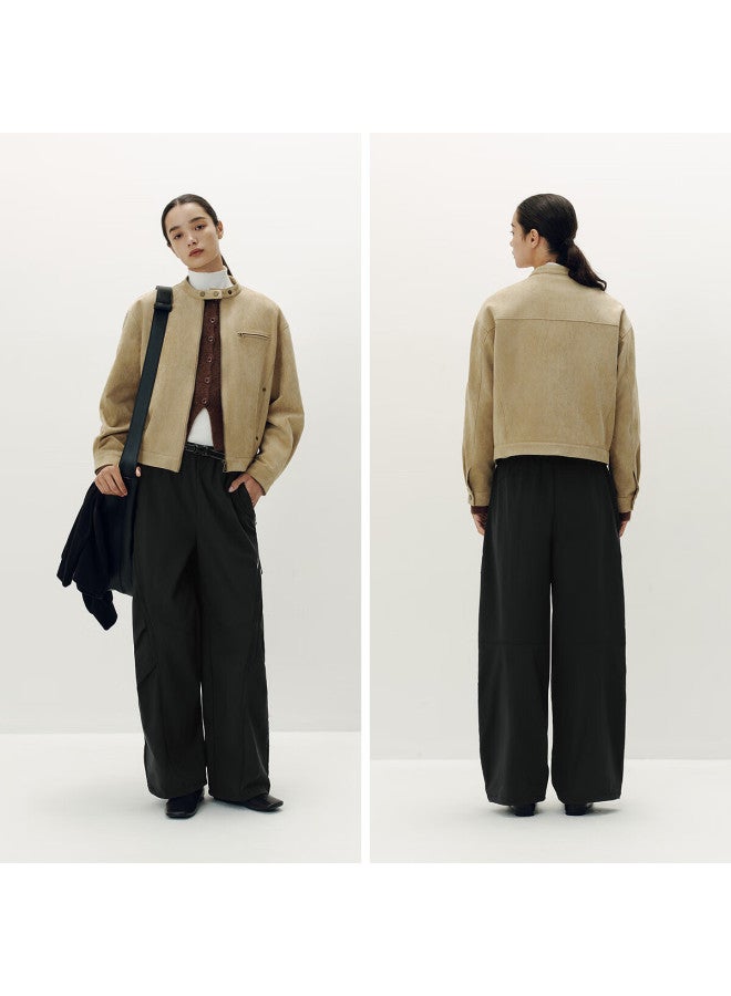 Semir , Women's Casual Pants, Loose Wide-leg Trousers, Autumn Season, Moisture-wicking Quick-dry Long Pants, 102525127001 - Image 2
