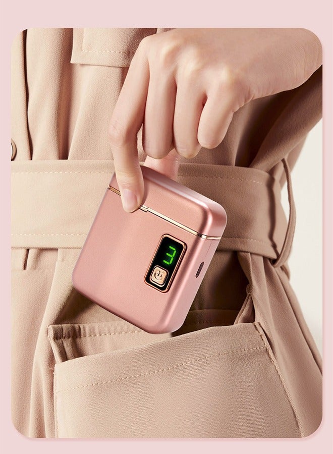 ميون مقص أظافر كهربائي جديد عالي الجودة، مبراة أظافر صامتة قابلة لإعادة الشحن مع مقص أظافر أوتوماتيكي خفيف الوزن (أبيض لؤلؤي) - Image 4