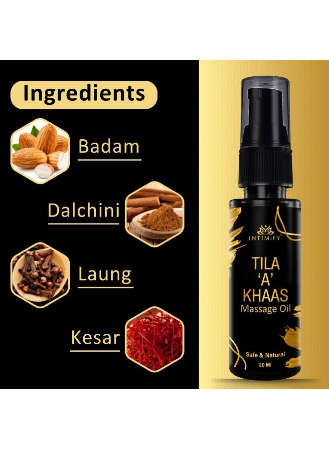 INTIMIFY Ayurvedic Oil For Men 20ml - Image 2