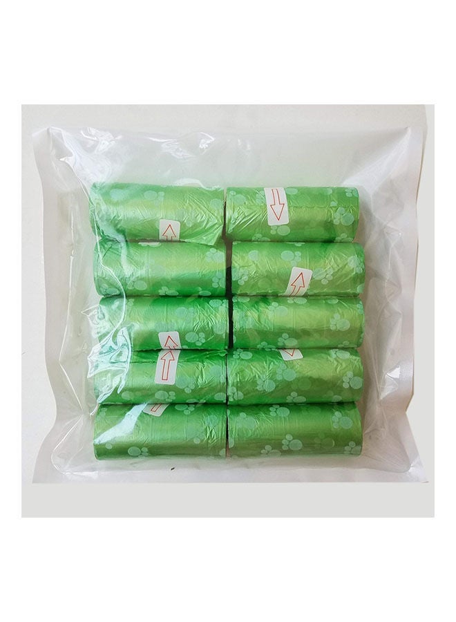 جولدن أروز أكياس براز الكلاب الأليفة 10 رول 150 قطعة - 9x9 سم - Image 2