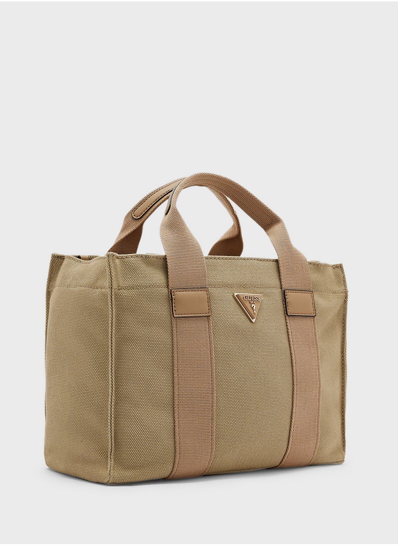 GUESS - Canvas Ii Small Tote - Image 1