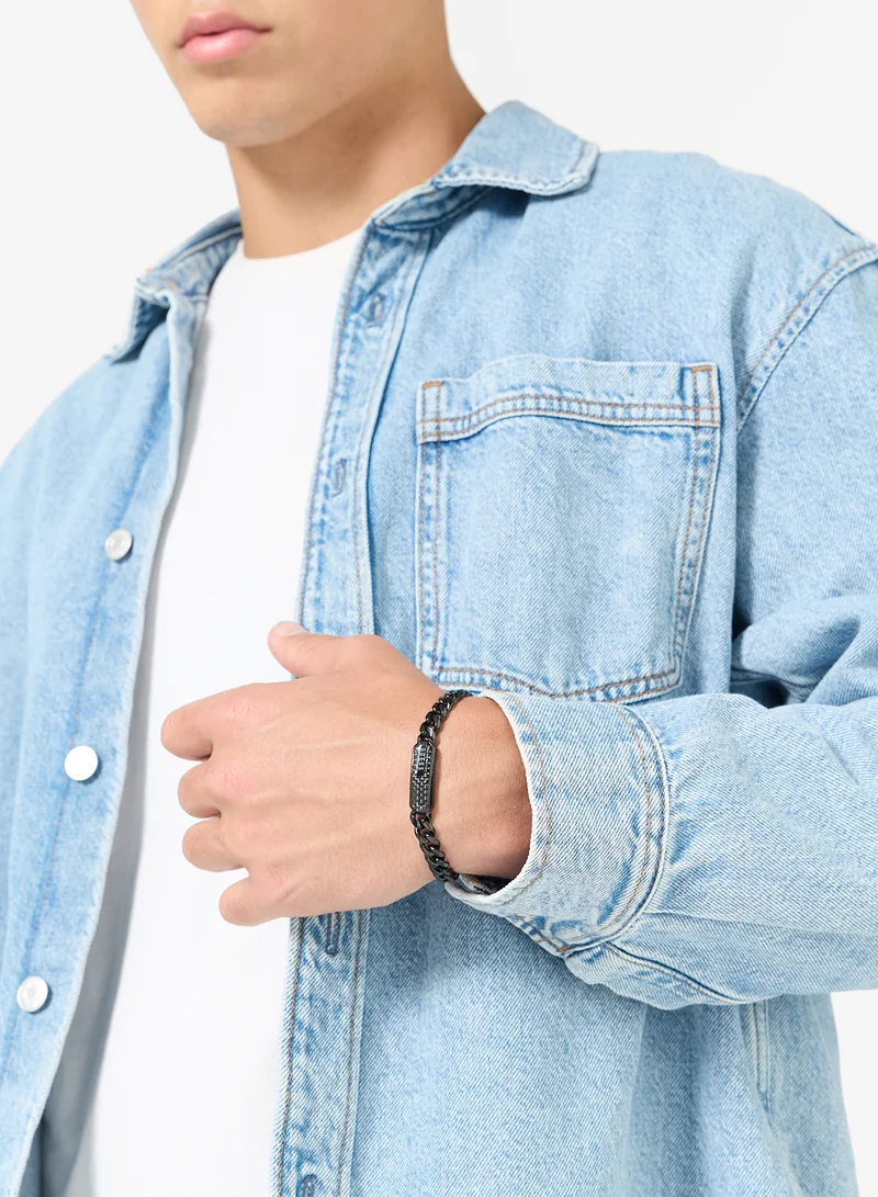 GUESS Squared Logo Bracelet