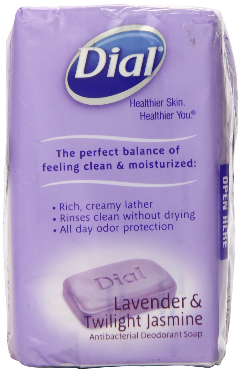Dial Antibacterial Deodorant Soap Lavender & Twilight Jasmine - 3 CT - Image 2