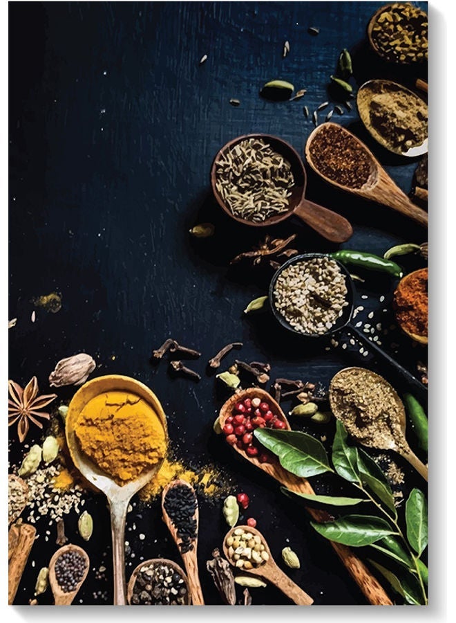 RYN Spices Wall Art Multicolour 40x60cm - Image 1