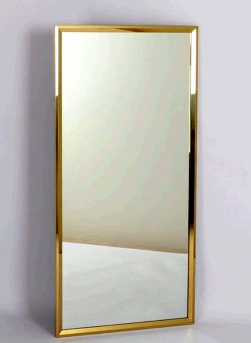 Rectangular Mirror With Stainless Steel Frame 120*60cm.  - Image 5