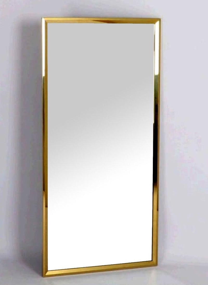 Rectangular Mirror With Stainless Steel Frame 120*60cm.  - Image 1