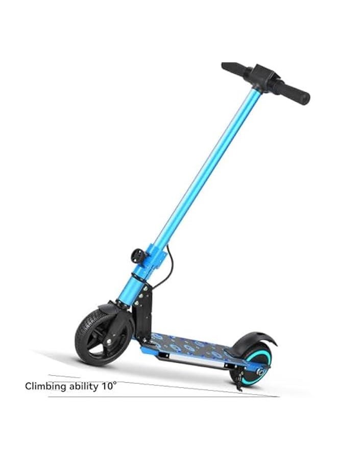 Beauenty - Electric Scooter With Dual Brake System, Portable Foldable Electric Scooter With Display And Light, Lightweight And Easy To Carry, Max 12 Km/H Speed, Max 14 Km Travel Distance (Black) - Image 1