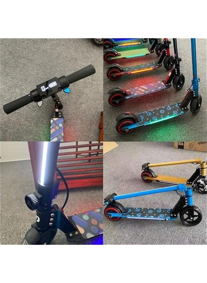 Beauenty - Electric Scooter With Dual Brake System, Portable Foldable Electric Scooter With Display And Light, Lightweight And Easy To Carry, Max 12 Km/H Speed, Max 14 Km Travel Distance (Black) - Image 1