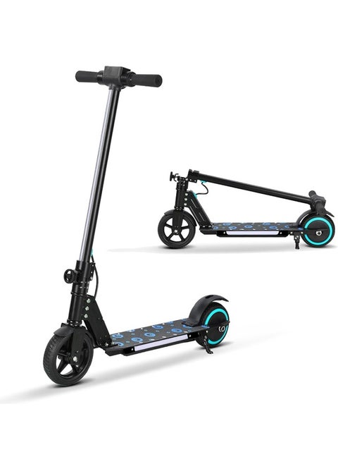 Electric Scooter With Dual Brake System, Portable Foldable Electric Scooter With Display And Light, Lightweight And Easy To Carry, Max 12 Km/H Speed, Max 14 Km Travel Distance (Black)