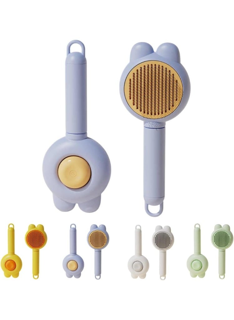 Queens Gentle Stainless Steel Hair Brush - Perfect for Detangling and Promoting Healthy Fur in Pets (Grey) - Image 2