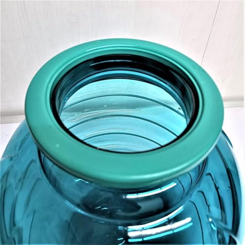 MAYUMI Plastic Water Dispenser Jar with Tap, Peacock Green, Unbreakable (Virgin Quality), 10 Liter, Green - Image 5