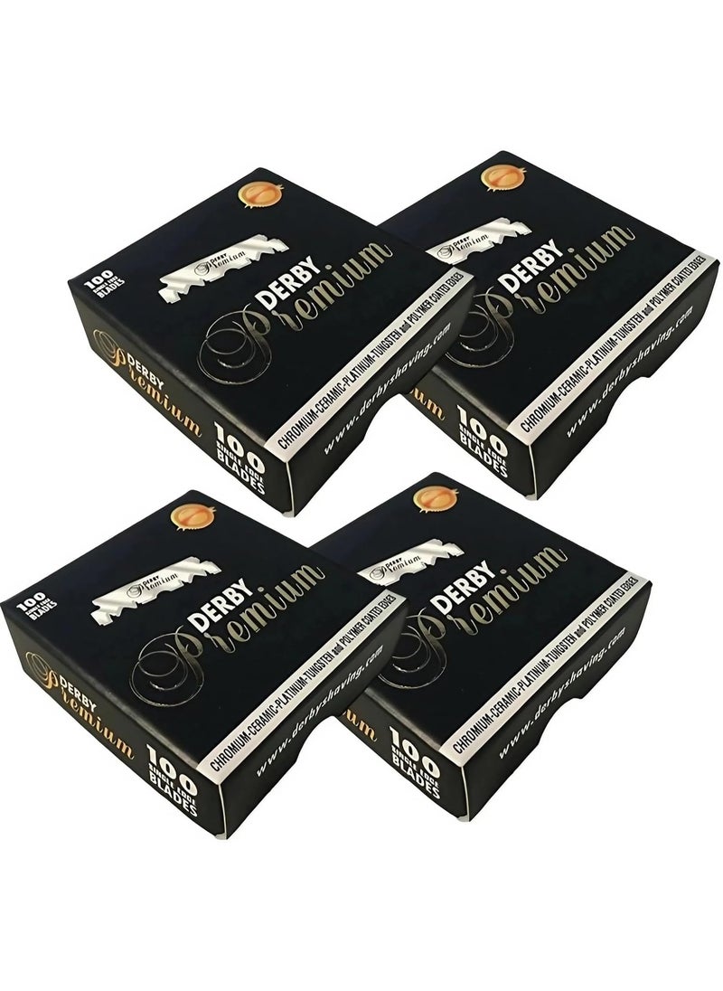 Derby - 400 Derby Premium Single Edge Razor Blades for straight razor - Image 1