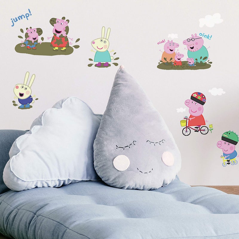 RoomMates RMK3183SCS Peppa The Pig Peel and Stick Wall Decals - Image 2