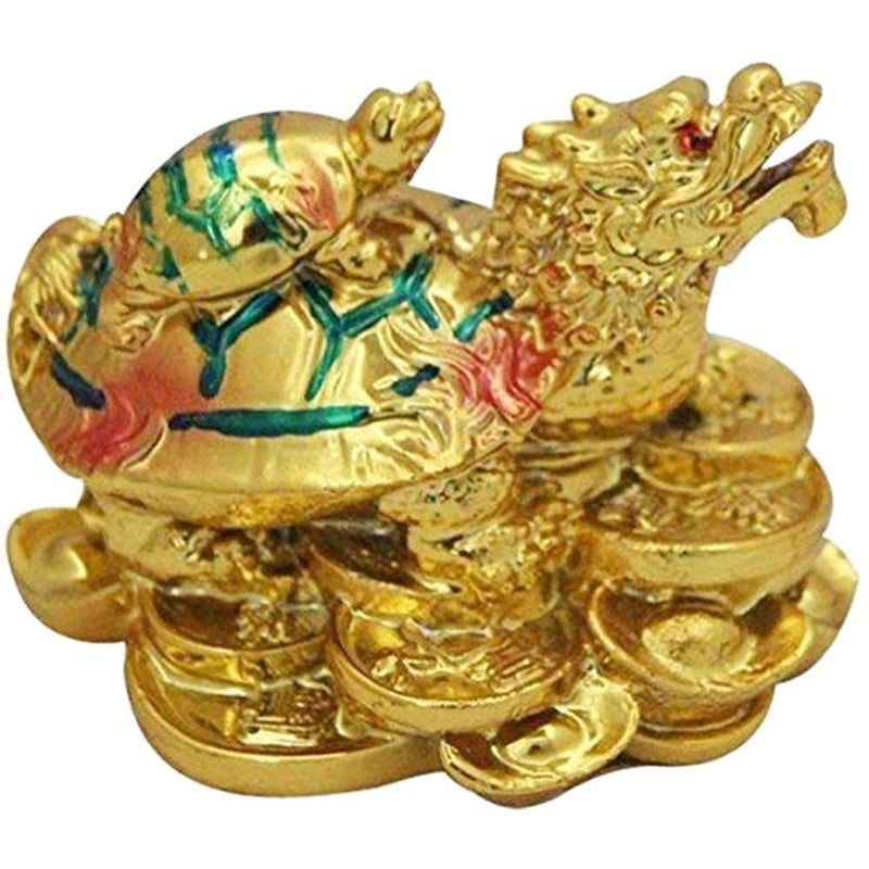 RIPE INDIA RIPE INDIA Dragon Head Tortoise Feng Shui Wealth and Confidence