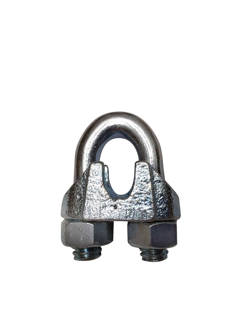 DIY Crafts Diy Crafts India 152 Handy Hardware Wire Rope Clamp 116 Zinc Plated Multicolor 6 Piece  - Image 5