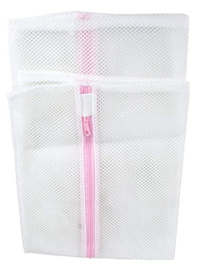 Karomouj KMA511 Washing Bag Lingerie bag Laundry Cloth Bag Space Saver Bag Storage Bag with Zipper for Travelling, Organizing Undergarments, Socks, Baby Cloth Dirty Clothes(Multicolor Set of 2) - Image 1