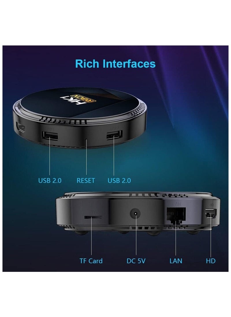 Neo Classic HK1 RBOX H8 2G 16G Android 12.0 Dual Wifi TV Box ( TV Channels not Included in box )  - Image 4