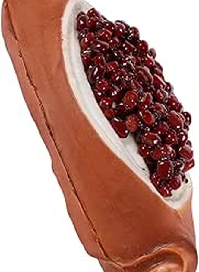 Red Bean Sandwich Short Stick Fake Bread Prop For Food Photography - Image 1