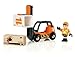BRIO World 33573 Wooden Toy Train Fork Lift Set Interactive Play for Toddlers Enhances Motor Skills Safe Compliant with All Safety Standards Ideal for Kids Ages 3 and Up - Image 3