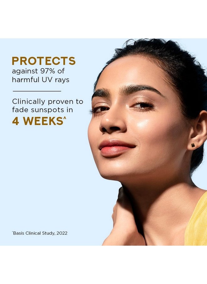 Pond's - Pond’S Sun Miracle Spf 50 Pa+++ Crème Gel Sunscreen-Protect & Bright, With 3% Niacinamide, Fade Dark Spots In 4 Weeks, Lightweight, No White Cast 100G - Image 1