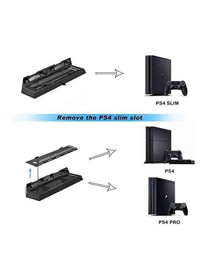 Dual Controller Charger With Cooling Fan USB Hub Vertical Stand - wireless - Image 4