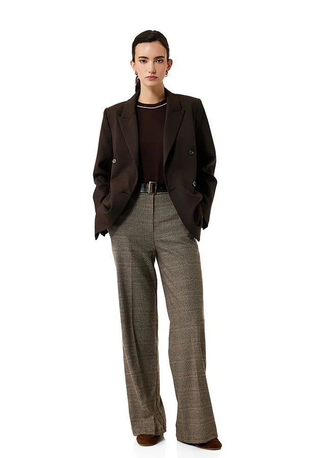 Checked Pants
