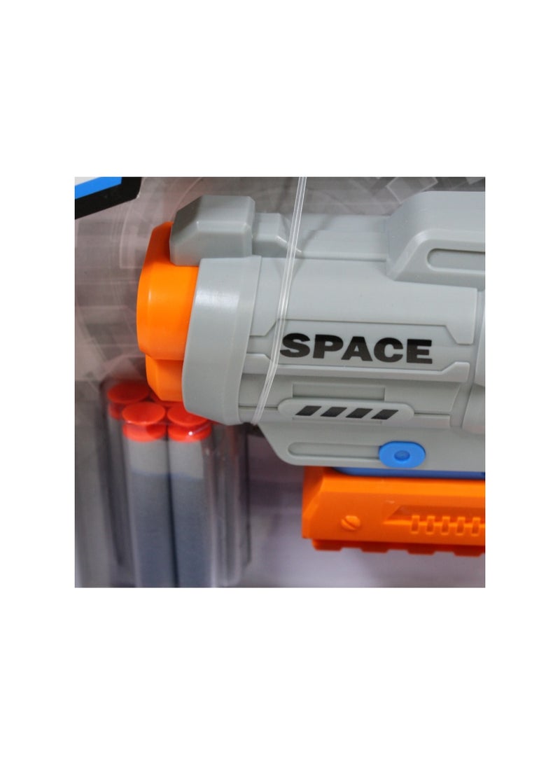 مسدس لعبة "حارس الفضاء" لإطلاق سهام رغوية - أزرق - Image 3