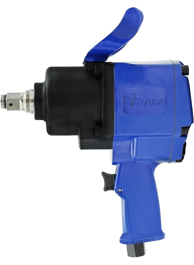 VTOOLS Air Impact Wrench 3 4 Inch Max Torque 2000 Nm Up To 4300Rpm Twin Hammer Lightweight Heavy Duty Impact Gun For Auto Repair Changing Tires And Automobile Blue Vt6106 - Image 1