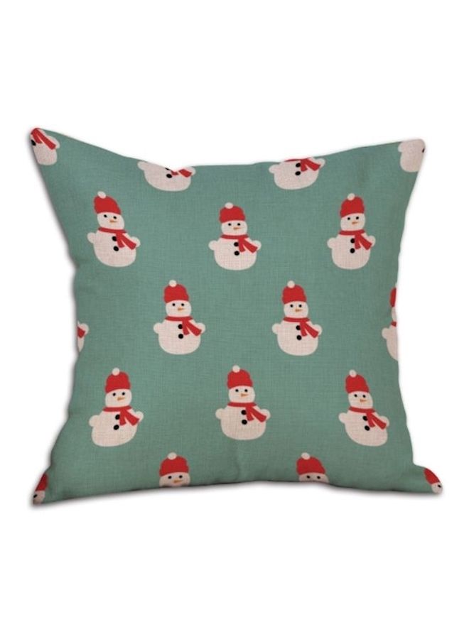 NIBEMINENT Santa Claus Printed Cushion Cover