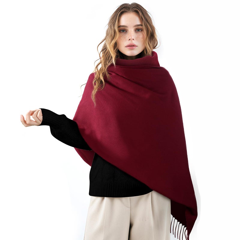 Premillow Scarfs for Women, Women's Scarves & Wraps, Classic Pashmina Shawls and Wraps, Cashmere Feel Scarfs for Women, Long Blanket Scarf - Image 2